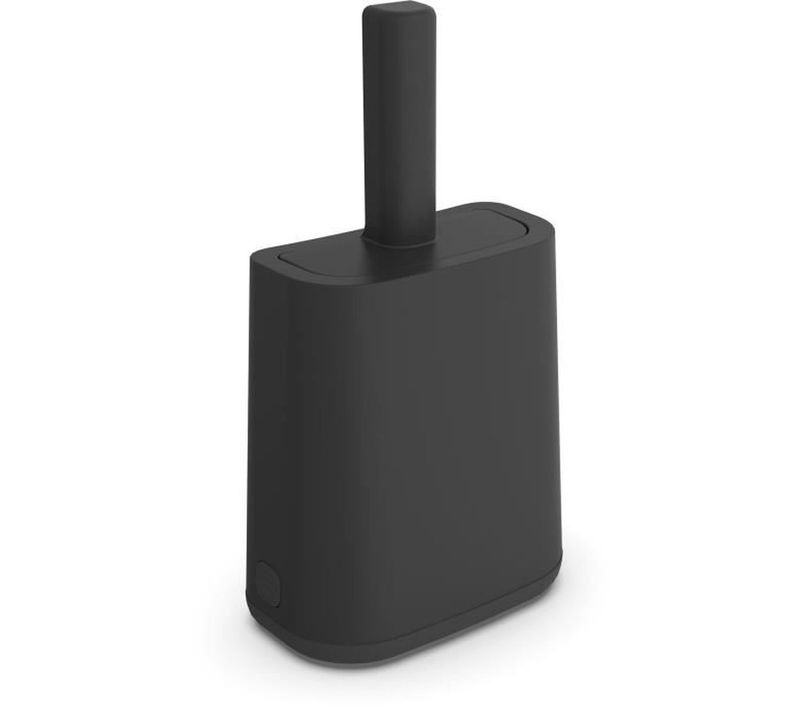 Pelle à Litière Biala - Plastique Noir, Manche Vertical, Distributeur De Sacs Intégré