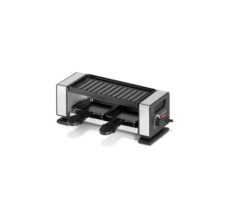 Appareil à Raclette Pour 2 Personnes Avec Poêlons Et Spatules Rotel