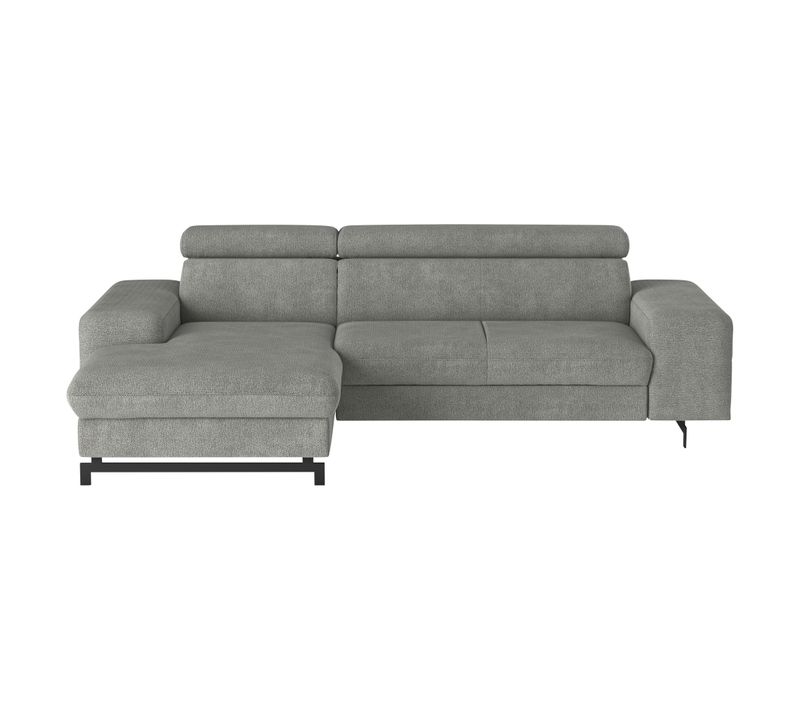 Canapé d'angle convertible EMMA gauche orlando sable