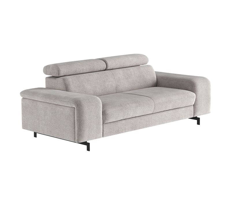 Canapé reposse pieds 3 places EMMA orlando sable