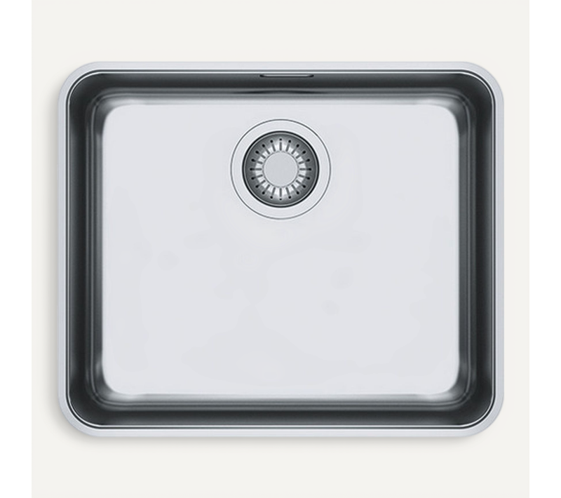 Bassin À Monter Sous Plan 48cm Inox - 013868