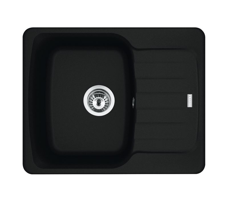1 bac + 1 égouttoir ANTEA Noir mat