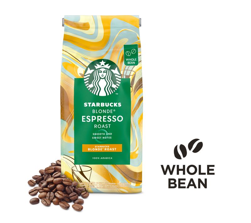 Café en grains STARBUCKS Blonde espresso roast 450g