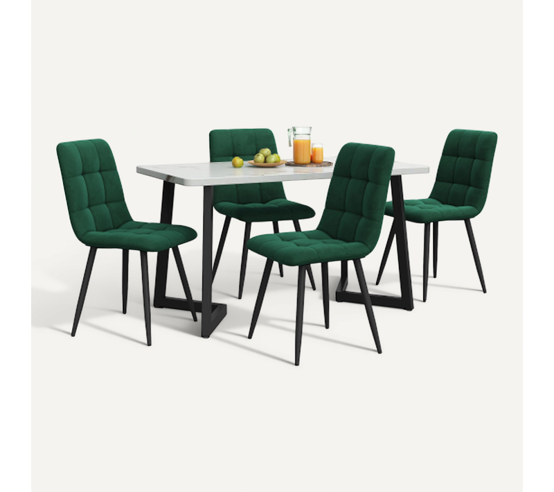 Ensemble De Salle à Manger (set De 4 Chaises)