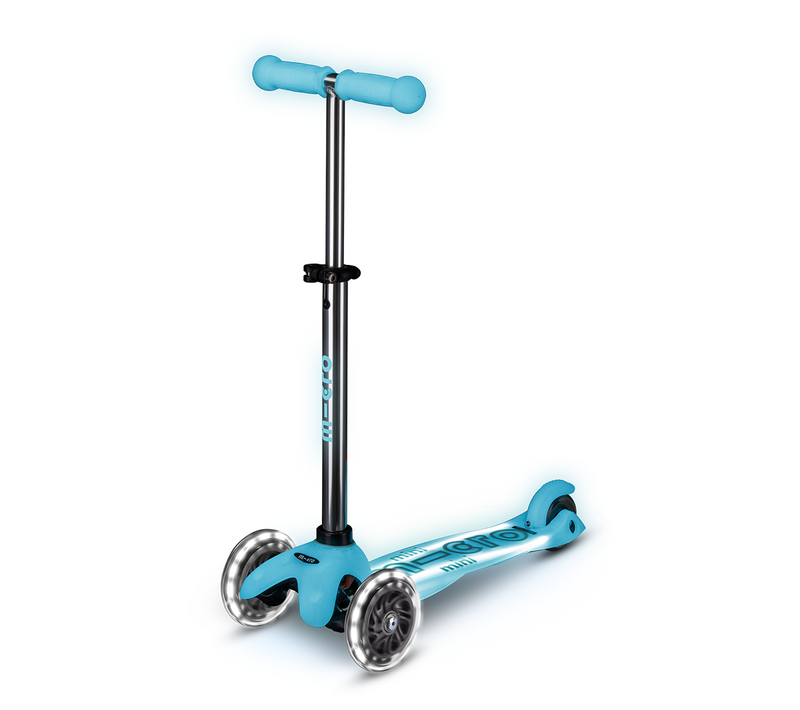 Trottinette Mobility à Trois Roues Glow LED Plus Glacier Aqua Mmd214