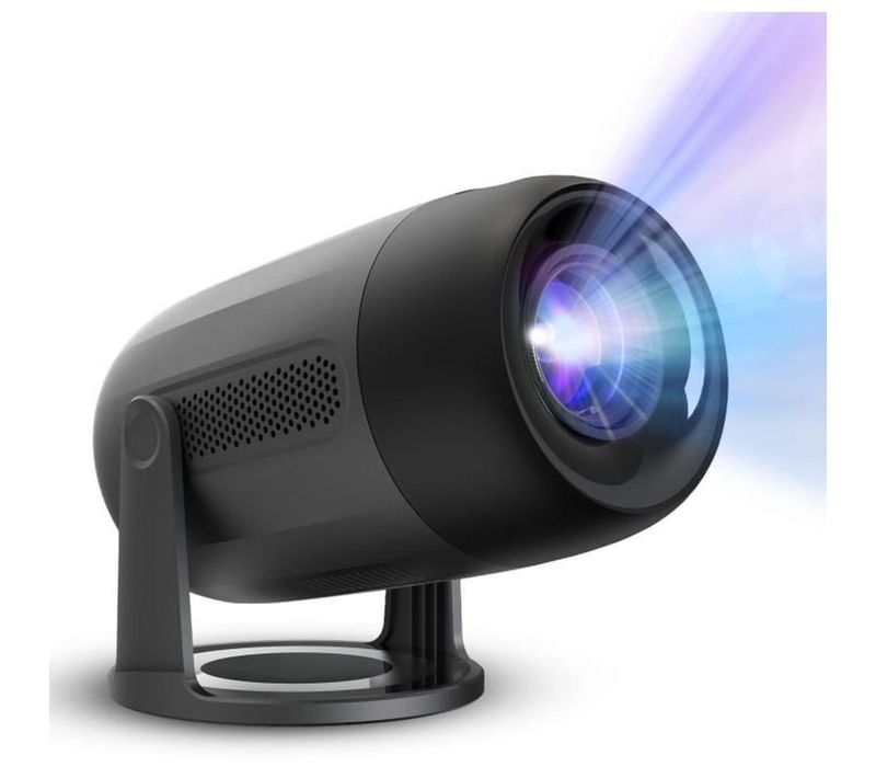 Mini Vidéoprojecteur Portable Full HD 1080p — 250 Lm, Image Jusqu'à 80"