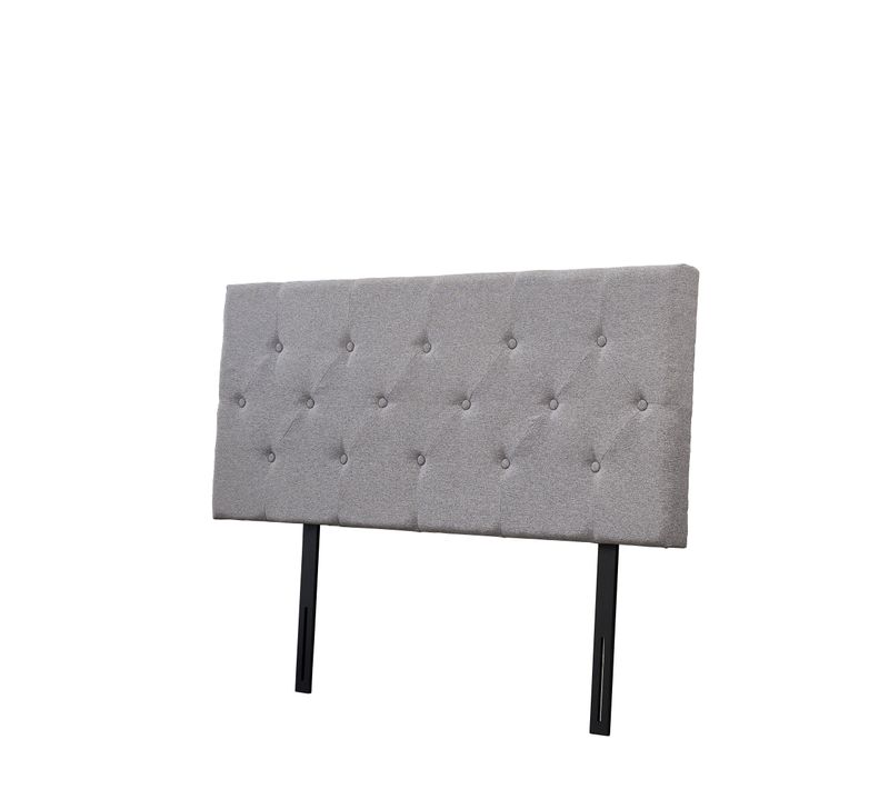 Tête De Lit 140x60 Cm, épaisseur 8 Cm, Gris