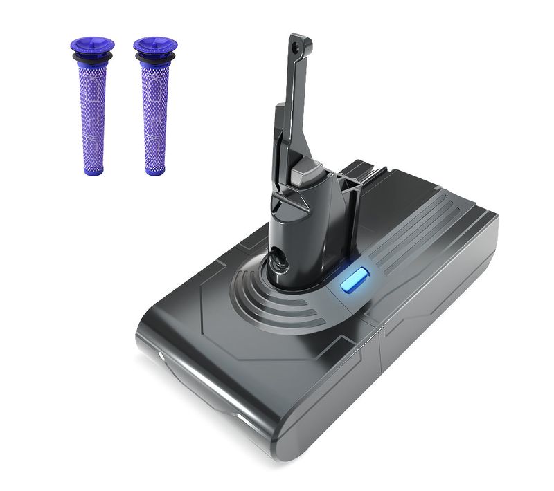 Batterie Pour Dyson Aspirateurs V8 Sv10, Avec 2 Filtres