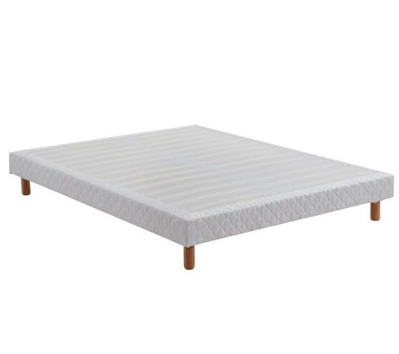 Sommier à Lattes 160x200 Cm, 9 Pieds, 2x14 Lattes