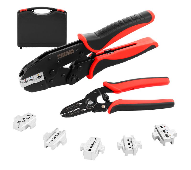 Jeu De 8 Pinces à Sertir, Jeu D'outils De Sertissage Multifonctionnel