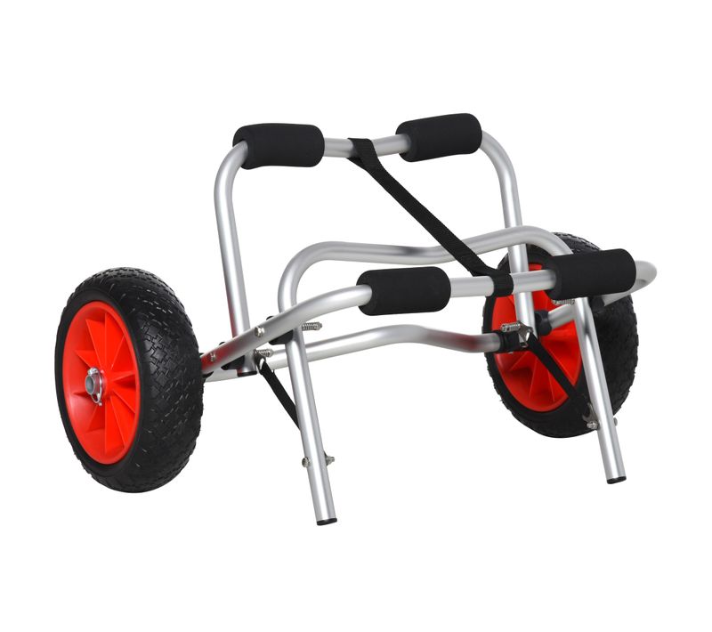Chariot Pliable En Aluminium Pour Kayak Et Canoë Jusqu’à 75 Kg