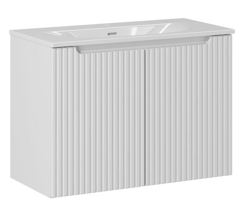 Meuble Salle De Bain 50 cm Avec Lavabo Pratique Et Design Moderne