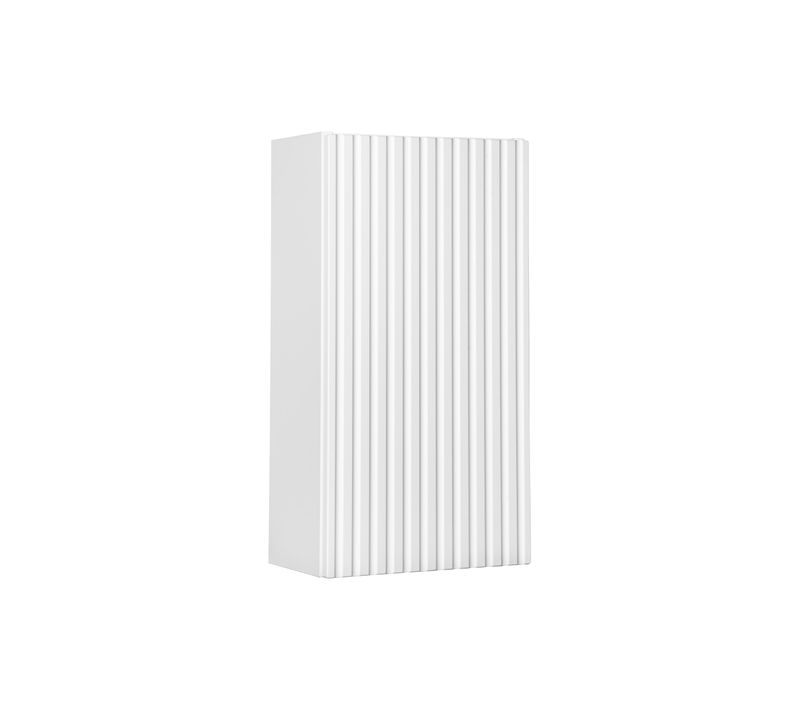 Meuble Mural Salle De Bain 30 cm Blanc Mat 1 Porte
