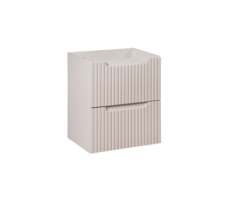 Meuble Sous Lavabo 50 cm 2 Tiroirs Cashmere – Design Élégant Et Pratique