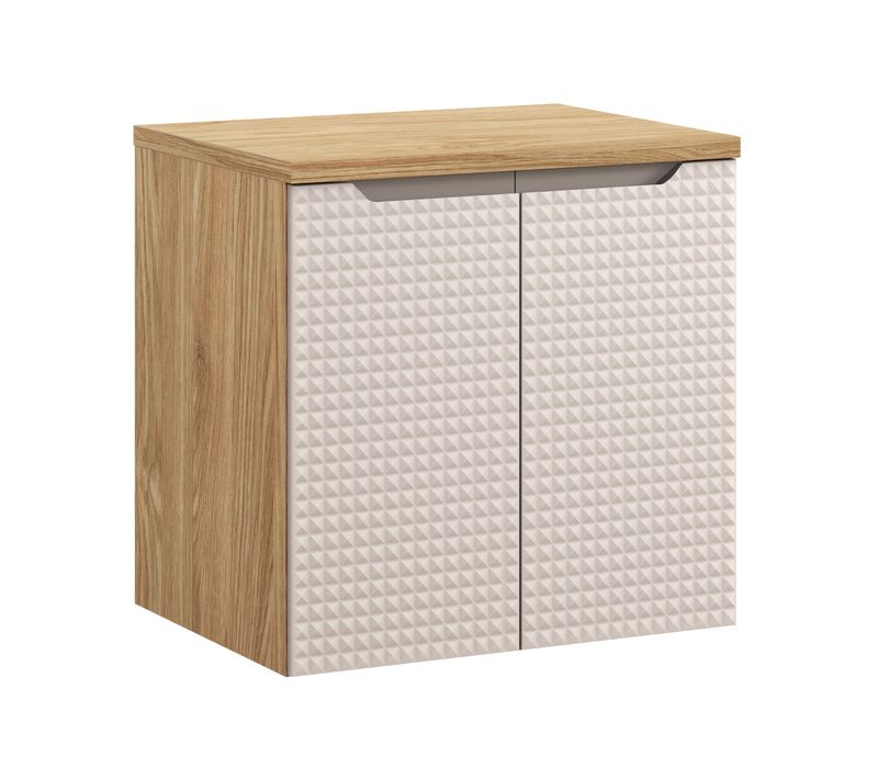 Meuble De Salle De Bain 60 cm Avec Plan Vasque élégant Et Pratique