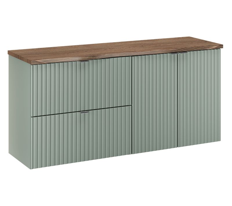 Ensemble Meuble De Salle De Bain 120 cm Avec Plan De Travail Spacieux