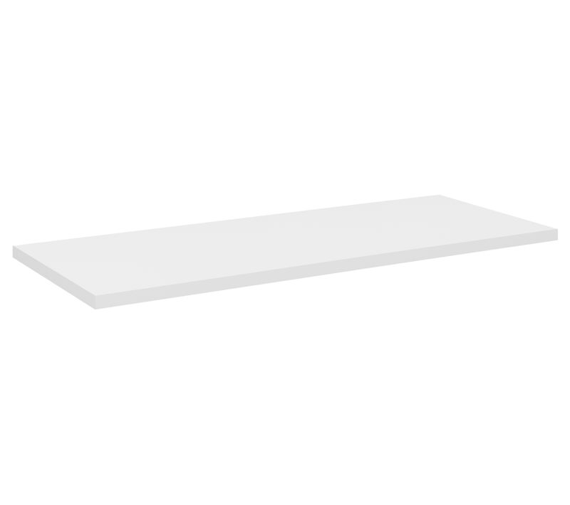 Plan Vasque 100 Cm Blanc Brillant, Design épuré Pour Salle De Bain Moderne