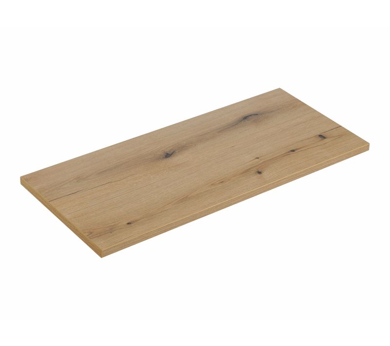Plan Vasque 100 Cm Nova Oak Coast Evoke, Finition Naturelle Et Chaleureuse