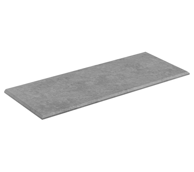 Plan Vasque 120 Cm Light Concrete, Design Minimaliste Et Moderne Pour Salle De Bain
