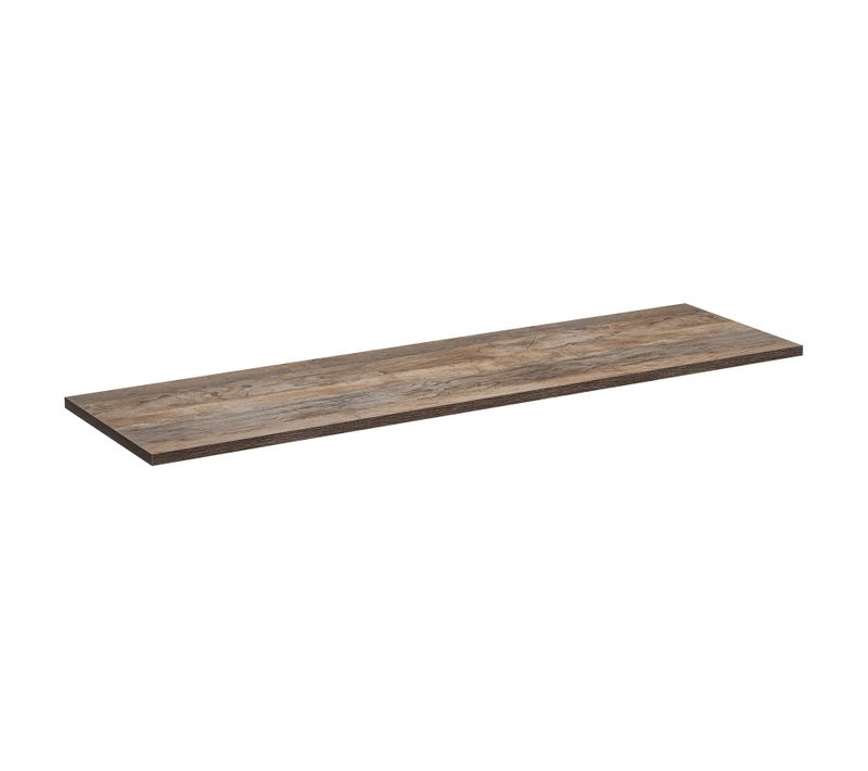 Plan Vasque Salle De Bain 160 Cm Chêne Santa Fe Vintage – Style Moderne Et Naturel