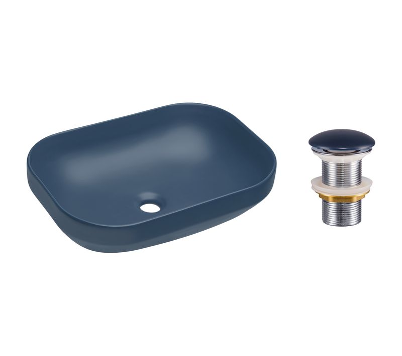 Lavabo 35×50 Cm Avec Bonde Clic-clac Pratique