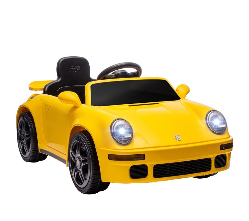 Voiture électrique Enfant 3-6 Ans 12v, Télécommande, LED Et Mp3