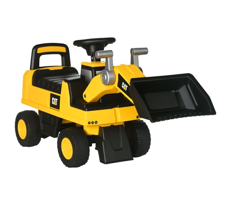 Pelleteuse Jouet Pour Enfants Avec Godet Fonctionnel Et Coffre, 1,5-3 Ans