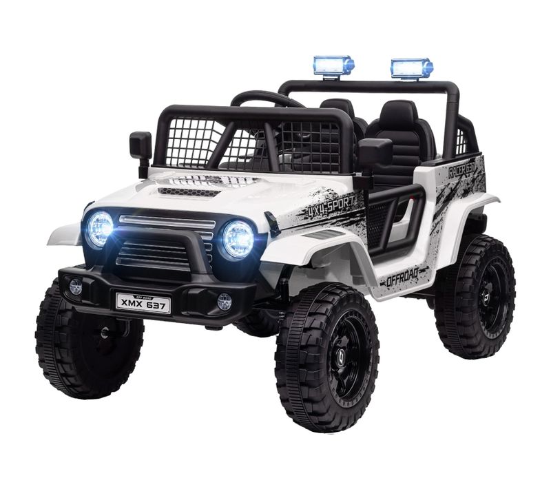 Voiture Électrique Enfant 12v Tout-terrain Avec Télécommande Et Musique