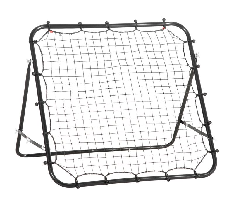 Rebondisseur De Football Kickback 96x80x96 Cm En Métal Et Pe, Réglable Pour Entraînement