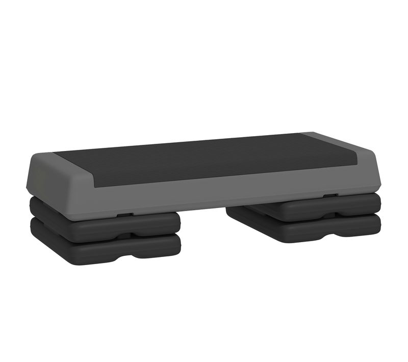 Step Aerobic Réglable 3 Hauteurs 10,5/15,5/20,5 Cm, Antidérapant, Robuste