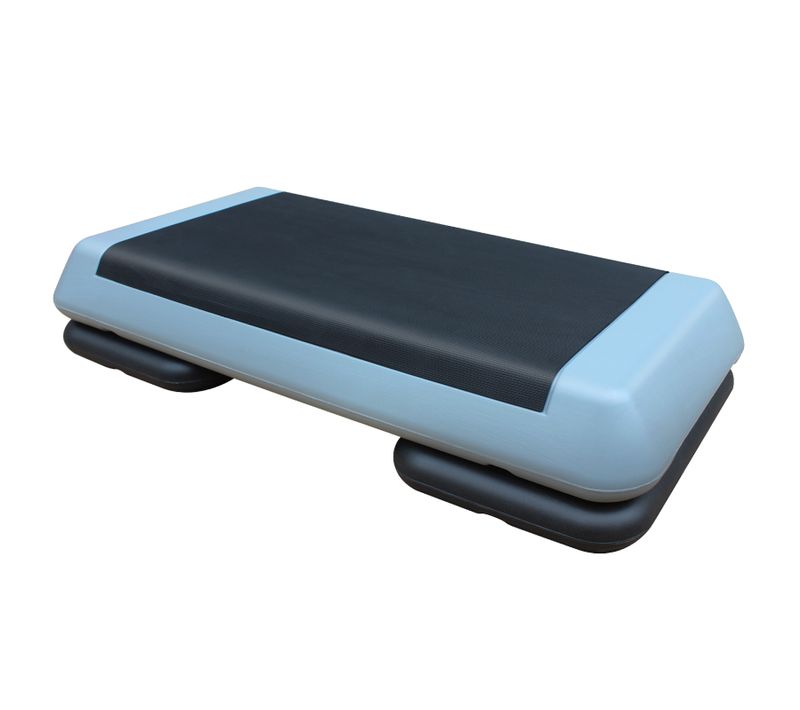 Plateforme De Step Aerobic Réglable 76 Cm Avec 2 Hauteurs Pour Entraînement Fitness, Bleu