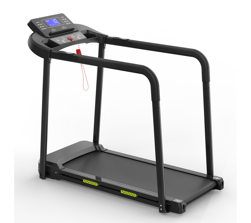 Tapis De Marche Pliable Pour Seniors Avec LED Et Barres De Sécurité Stables