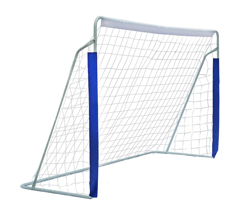 But De Football 244 X 152 Cm Pour Jeunes Et Adultes, Facile à Monter, Avec Filet Et Sac