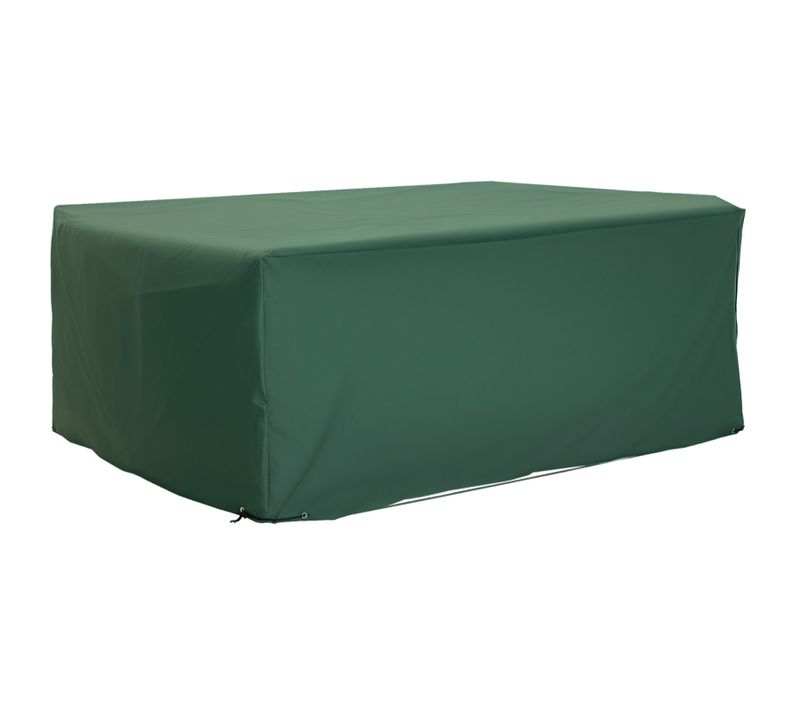 Housse De Protection Pour Meubles De Jardin 600d Oxford, Imperméable, 210x140x80 cm, Vert