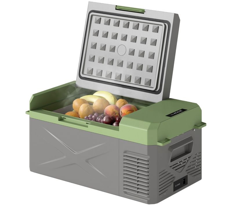 Glacière électrique 16,3 l Portable Avec Compresseur Et Double Alimentation 12/220 v