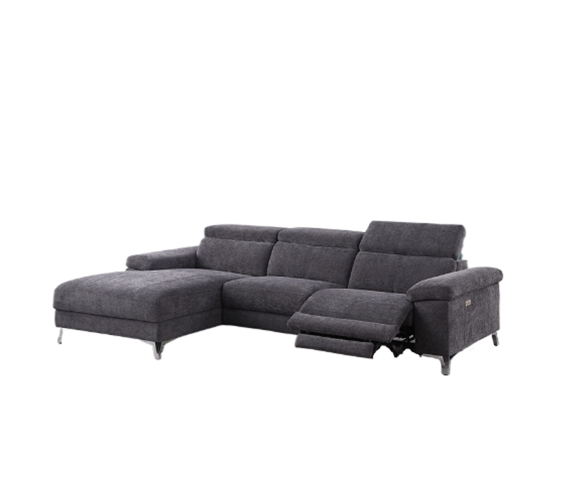 Canapé D'angle Gauche Relax électrique D3133