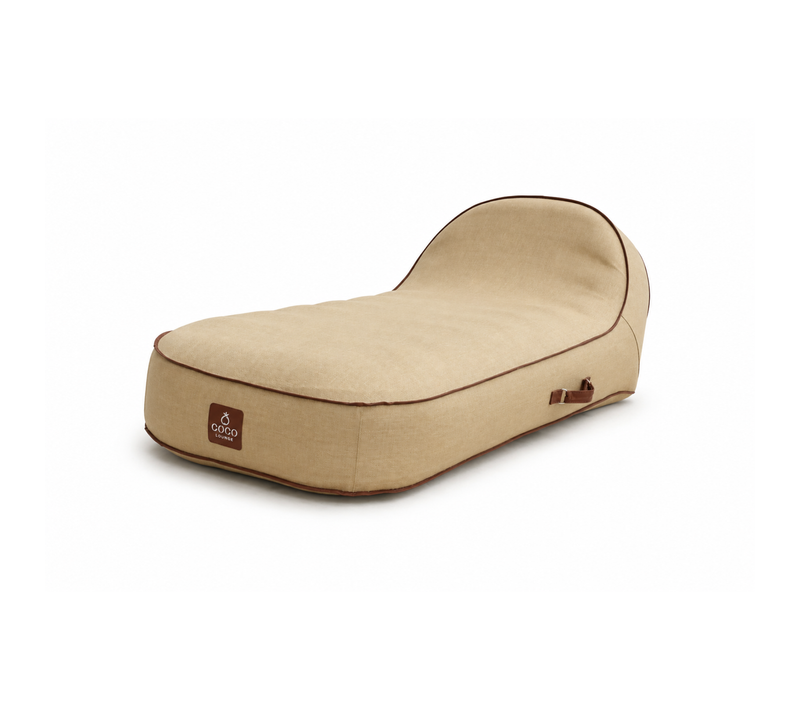 Transat Gonflable Palma Ambiance Boho Couleur Toile De Jute