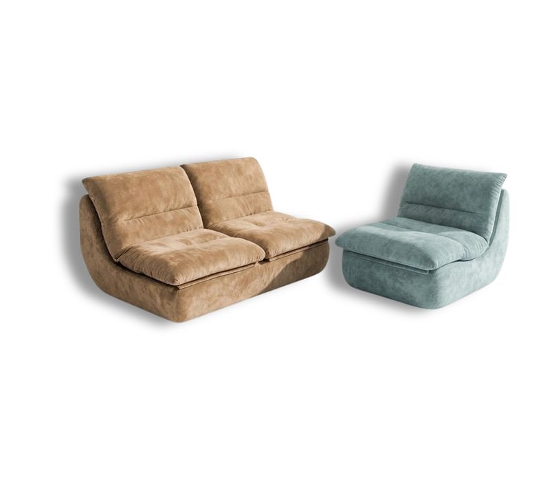 Pack Nuvia Living compressé 3 Places - Sable Et Sauge