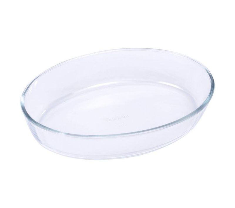 Plat à Four Ovale "saveur" 30cm Transparent
