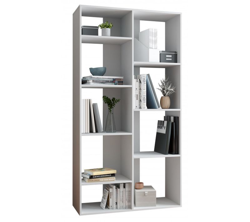 Rayonnage 9 Niches Blanc 185 Cm Linea