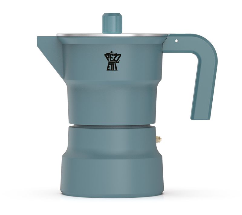Cafetiere Italienne - Solidexpress - Aluminium - 6 Tasses - Vert