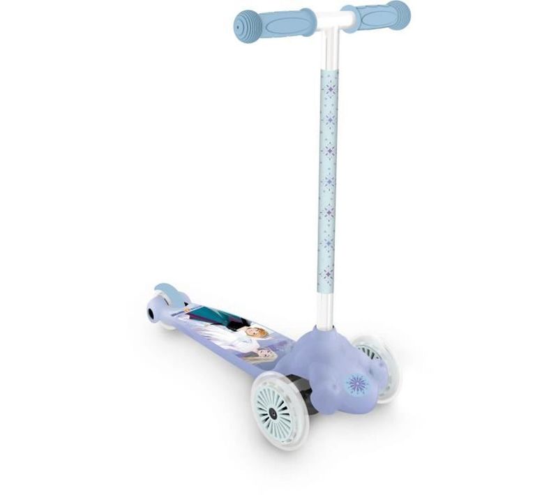 Trottinette 3 Roues Inversées La Reine Des Neiges - 3+ Ans, Deck Antidérapant, 50 Kg