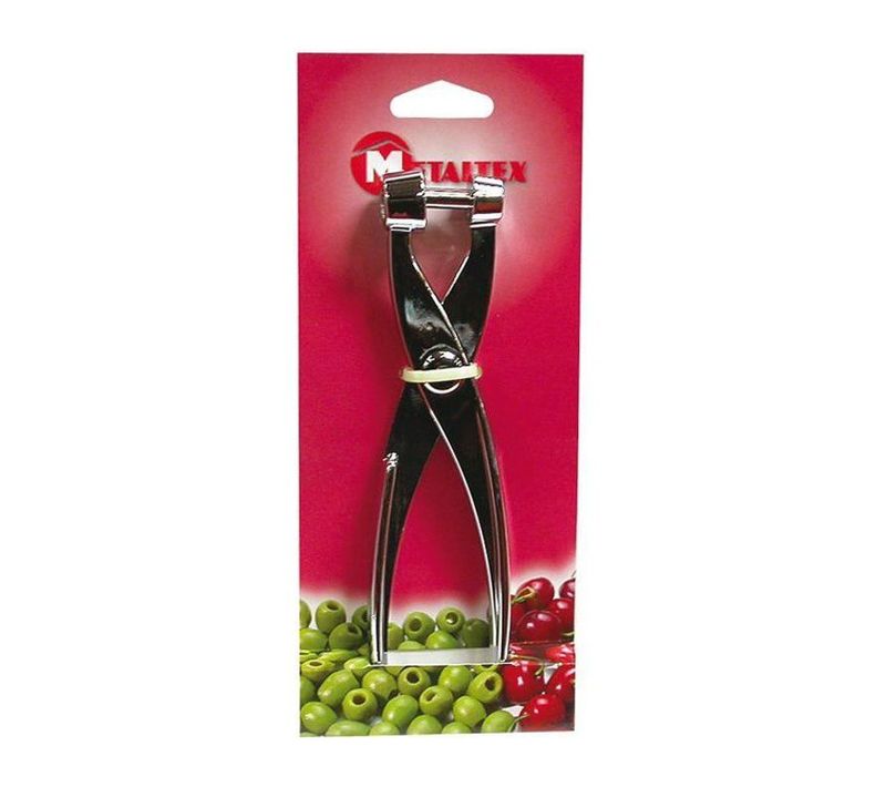 Metaltex Dénoyauteur Cerise/olive Chromé - Pikkio