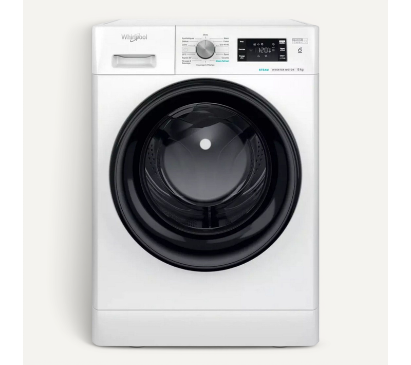 Lave-linge Frontal 8 kg 1400 trs/mn Moteur induction - Ffb8489bvfr