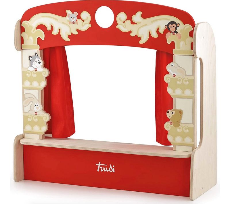 Theatre En Bois Pour Marionnettes