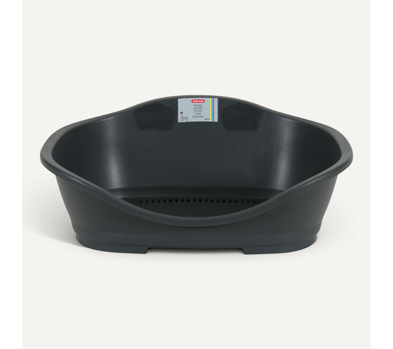 Corbeille En Plastique - Sleepers - 80,5 X 55 X 32 Cm - Gris