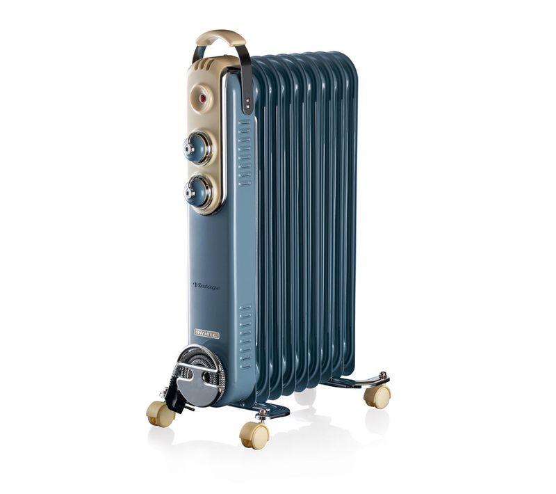 Radiateur À Huile – Chauffage Électrique 9 Segments - Modèle 838 Bleu