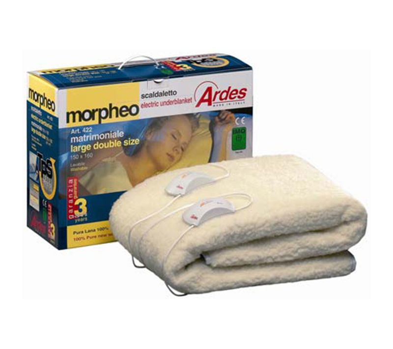 Surmatelas Chauffant 2 Places 120w 100% Laine - Ard.422