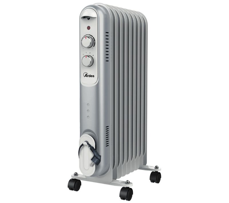 Radiateur Bain D'huile Ar4r09s Noir, Gris, Blanc 2000 W