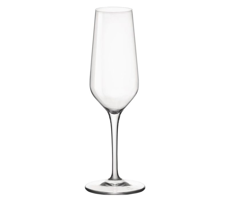 Boîte De 6 Flûtes à Champagne Electra 23 Cl En Verre Cristallin